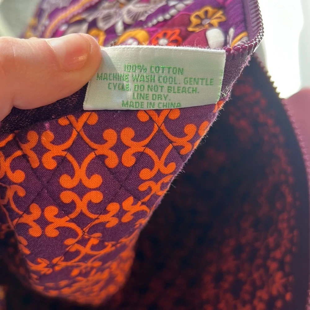 Vera Bradley Safari Sunset Duffel Tote Bag - Picture 10 of 10
